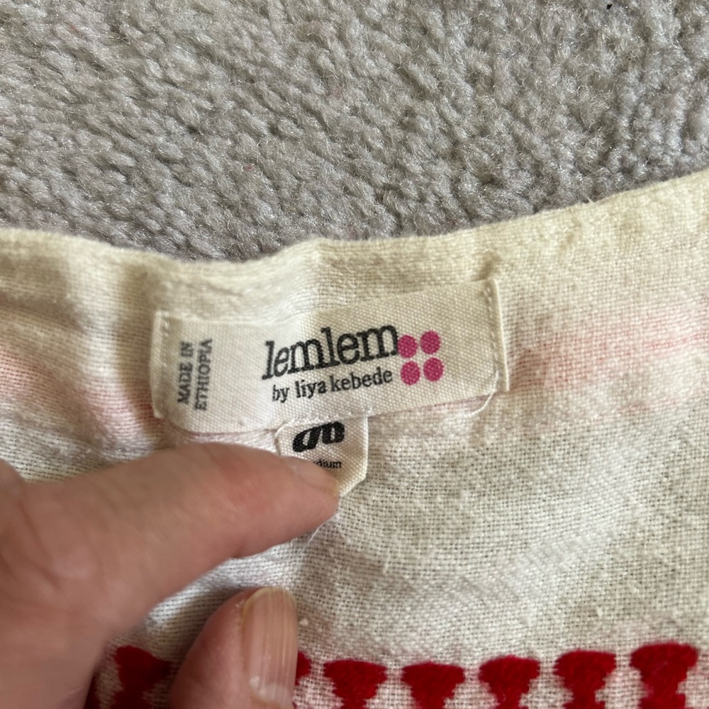 Lem lem by Liya Kebede pullover sundress size M - Picture 10 of 13